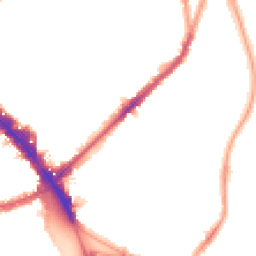 Night-time road noise heatmap for N22 6QP