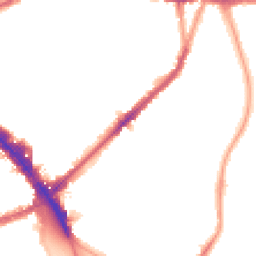 Night-time road noise heatmap for N22 6QR