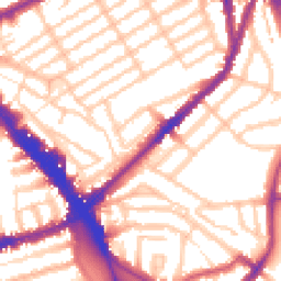 Daytime road noise heatmap for N22 6RP