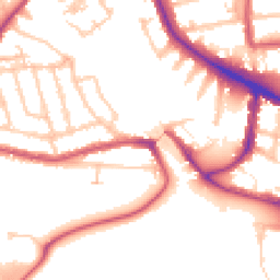 Daytime road noise heatmap for N22 7BN