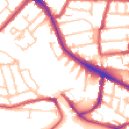 Daytime road noise heatmap for N22 7DD