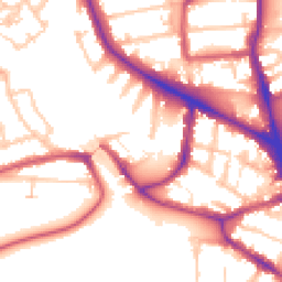 Daytime road noise heatmap for N22 7SL