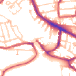 Daytime road noise heatmap for N22 7SN