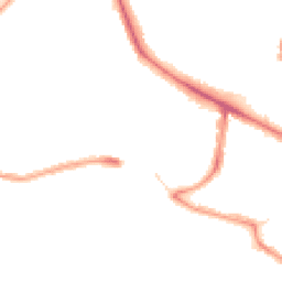 Night-time road noise heatmap for N22 7SN