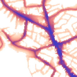 Daytime road noise heatmap for N22 7TE