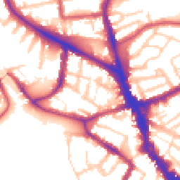 Daytime road noise heatmap for N22 7TQ