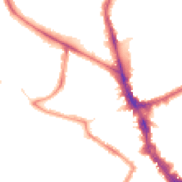 Night-time road noise heatmap for N22 7TQ