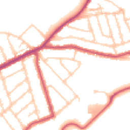 Daytime road noise heatmap for N22 7UE