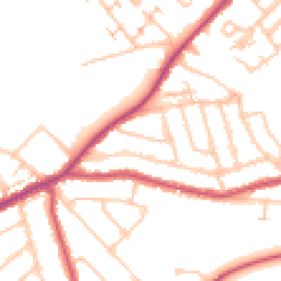 Daytime road noise heatmap for N22 7XN