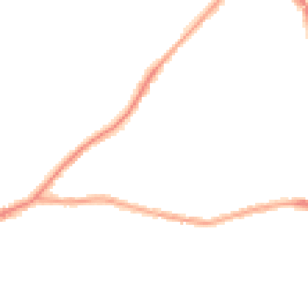 Night-time road noise heatmap for N22 7XW