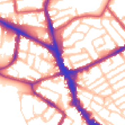 Daytime road noise heatmap for N22 8HH