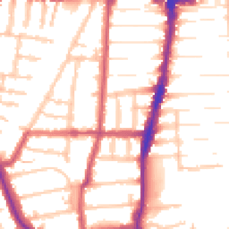 Daytime road noise heatmap for N22 8JJ