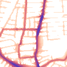 Daytime road noise heatmap for N22 8LR