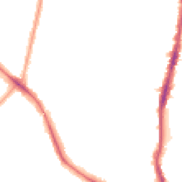 Night-time road noise heatmap for N22 8NE
