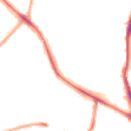 Night-time road noise heatmap for N22 8NH