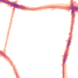 Night-time road noise heatmap for N22 8NL