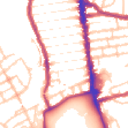 Daytime road noise heatmap for N4 1AA