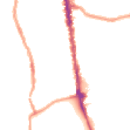 Night-time road noise heatmap for N4 1AB