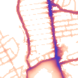 Daytime road noise heatmap for N4 1AD