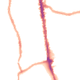 Night-time road noise heatmap for N4 1AE