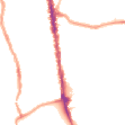 Night-time road noise heatmap for N4 1AF