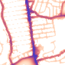Daytime road noise heatmap for N4 1AG