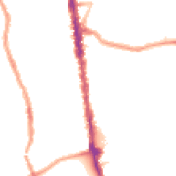 Night-time road noise heatmap for N4 1AG