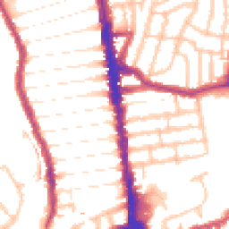 Daytime road noise heatmap for N4 1AJ