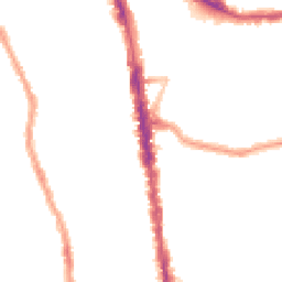 Night-time road noise heatmap for N4 1AN