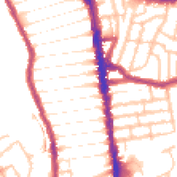 Daytime road noise heatmap for N4 1AU