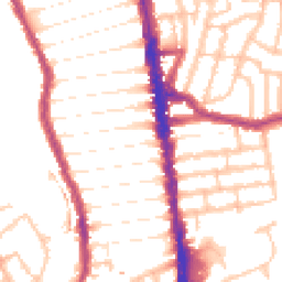 Daytime road noise heatmap for N4 1AY