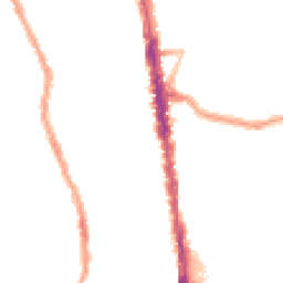 Night-time road noise heatmap for N4 1AY