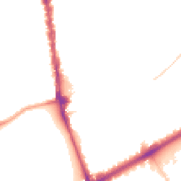 Night-time road noise heatmap for N4 1BF