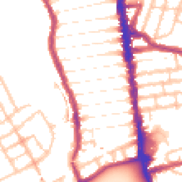 Daytime road noise heatmap for N4 1BJ