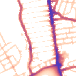Daytime road noise heatmap for N4 1BN
