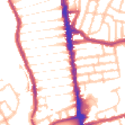 Daytime road noise heatmap for N4 1BQ