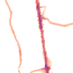 Night-time road noise heatmap for N4 1BQ