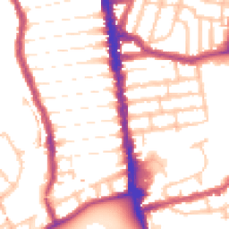 Daytime road noise heatmap for N4 1BS