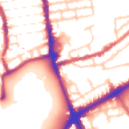 Daytime road noise heatmap for N4 1DB