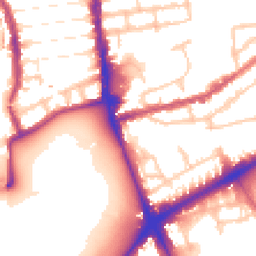 Daytime road noise heatmap for N4 1DG