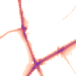 Night-time road noise heatmap for N4 1DJ