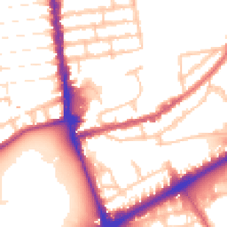 Daytime road noise heatmap for N4 1DQ
