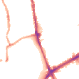 Night-time road noise heatmap for N4 1DW