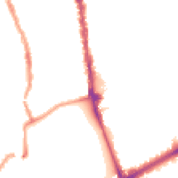 Night-time road noise heatmap for N4 1DZ