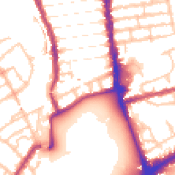 Daytime road noise heatmap for N4 1EH