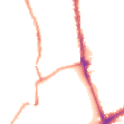 Night-time road noise heatmap for N4 1EH