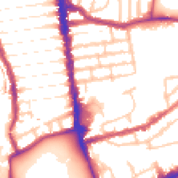 Daytime road noise heatmap for N4 1HU