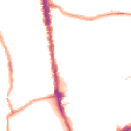 Night-time road noise heatmap for N4 1HU