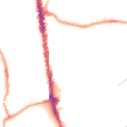 Night-time road noise heatmap for N4 1HY