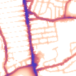Daytime road noise heatmap for N4 1JN